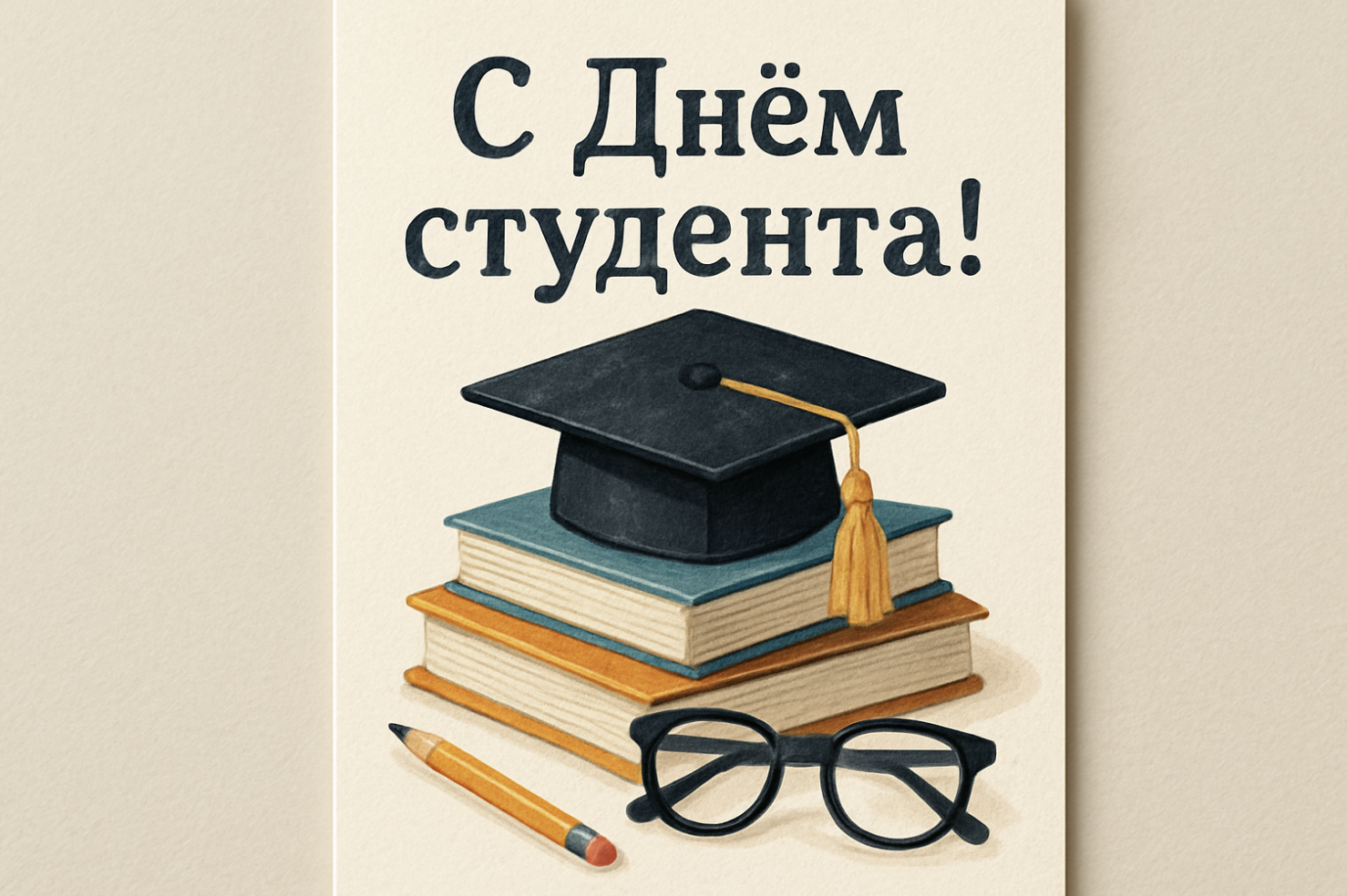 Фото День студента в 2026 году: подборка красивых открыток 3